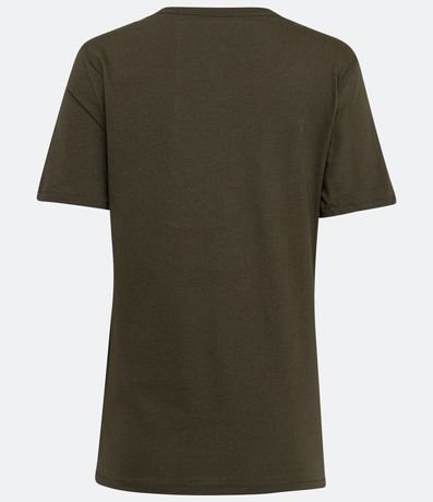 Blusa Básica en Media Malla con Escote V 7