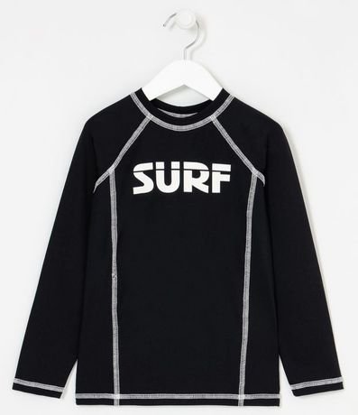 Camiseta Infantil Protección UV Estampado Surf - Talle 2 a 14 años 1