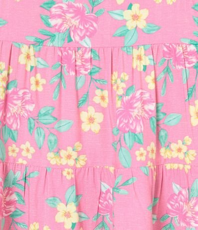 Vestido Infantil Marias en Viscosa Estampado Floral - Talle 1 a 5 años 3