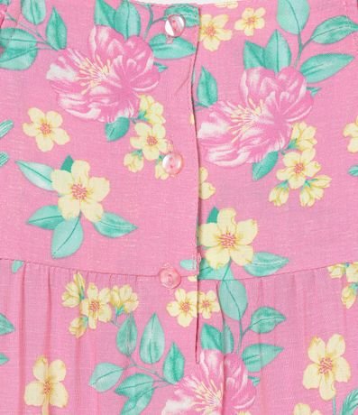 Vestido Infantil Marias en Viscosa Estampado Floral - Talle 1 a 5 años 4