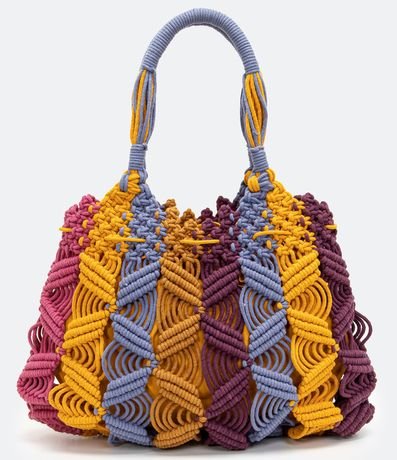 Bolso Hobo Macrame 3