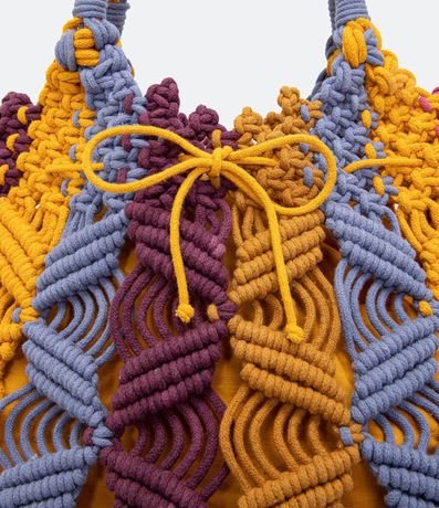 Bolso Hobo Macrame 4