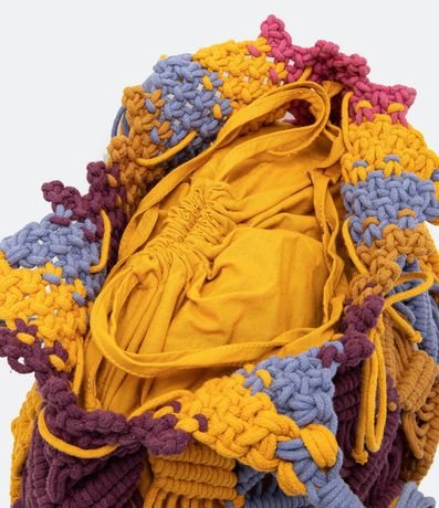 Bolso Hobo Macrame 5