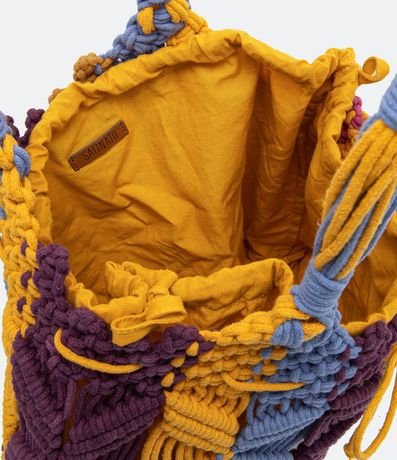 Bolso Hobo Macrame 6