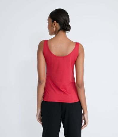 Blusa Musculosa en Poliamida con Escote U 2