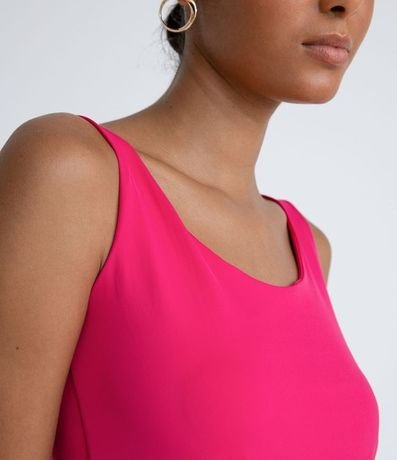 Blusa Musculosa en Poliamida con Escote U 3