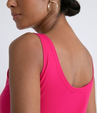 Blusa Musculosa en Poliamida con Escote U 4