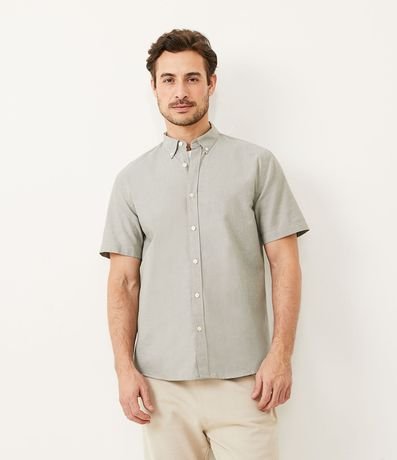 Camisa Manga Corta Comfort en Oxford 1