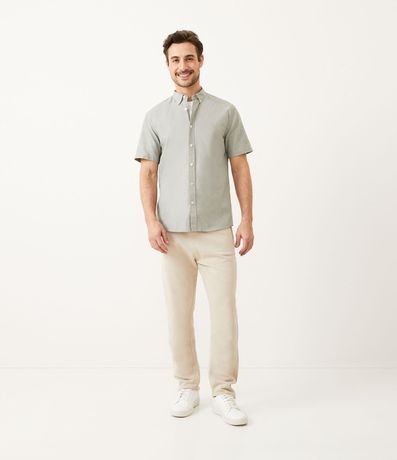 Camisa Manga Corta Comfort en Oxford 2
