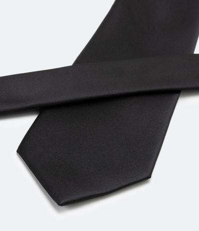 Corbata Clássica Satinada con Textura 4