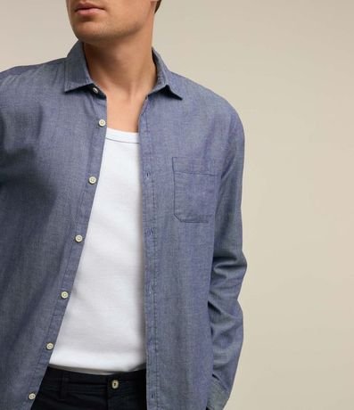 Camisa Comfort Básica en Lino 2