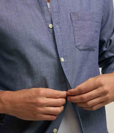 Camisa Comfort Básica en Lino 6