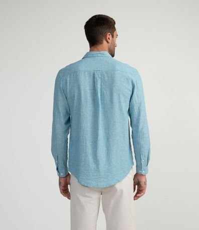 Camisa Manga Larga en Lino 2