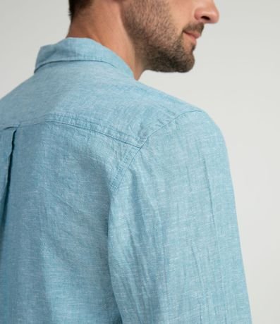 Camisa Manga Larga en Lino 4