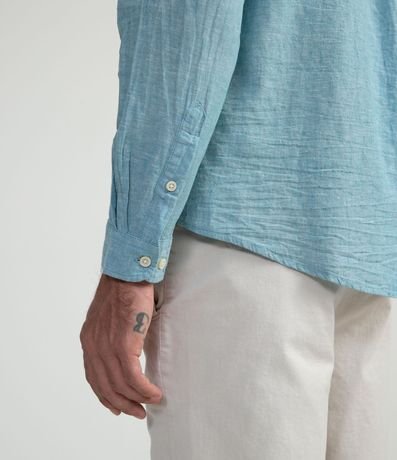 Camisa Manga Larga en Lino 6