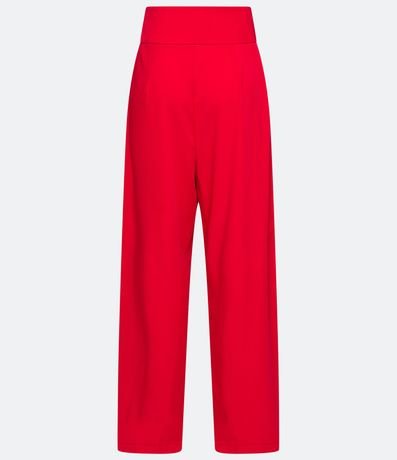 Pantalón Pantalona en Crepé con Friso Delantero 2
