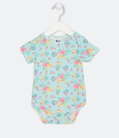 Body Infantil con Estampado Floral - Talle 0 a 18 meses 1