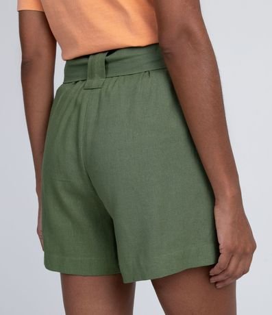 Short em Viscolino con Transeúnte Ancho y Banda 2