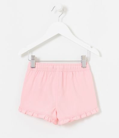 Short Infantil en Microfibra con Volados - Talle 1 a 5 años 2