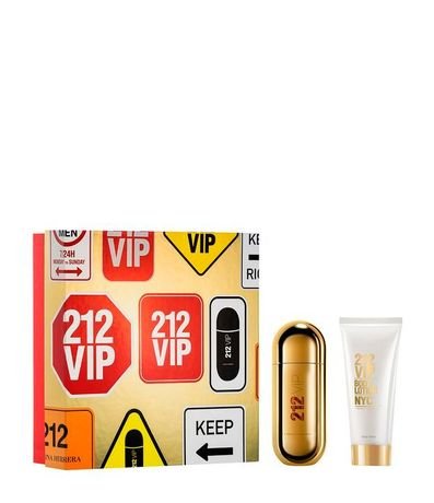 Kit Perfume Carolina Herrera 212 Vip Eau de Parfum + Body Lotion 1
