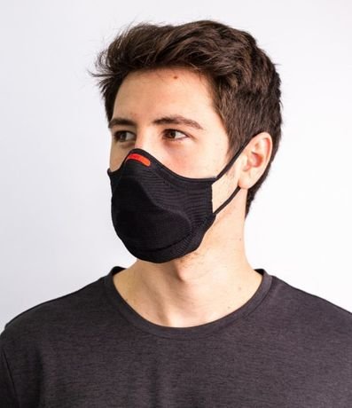 Kit Tapabocas Fiber Air con 30 Filtros y Soporte - Talle G 6