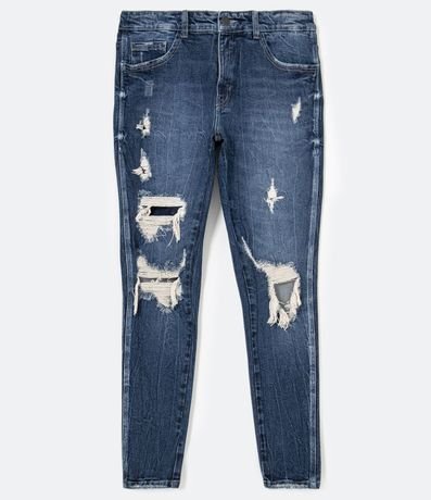 Pantalón Jean Super Skinny Destroyed 6