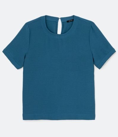 Blusa con Aberturas y Detalles de Pespuntes 7