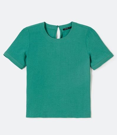 Blusa con Aberturas y Detalles de Pespuntes 6