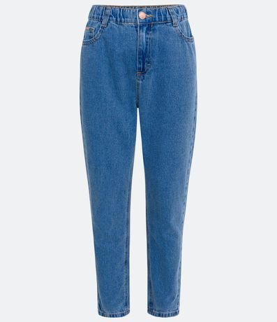 Pantalón Mom Jeans con Elástico en la Cintura 6