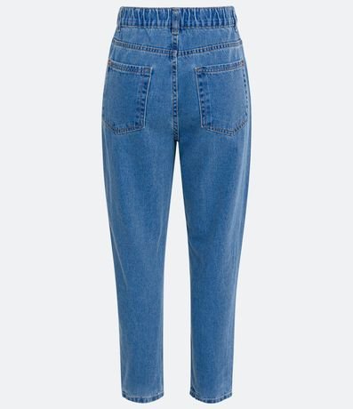 Pantalón Mom Jeans con Elástico en la Cintura 7