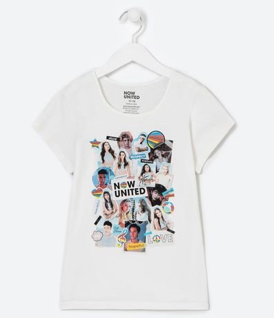 Blusa Infantil Estampado con Fotoprint Now United - Talle 4 a 14 años 1
