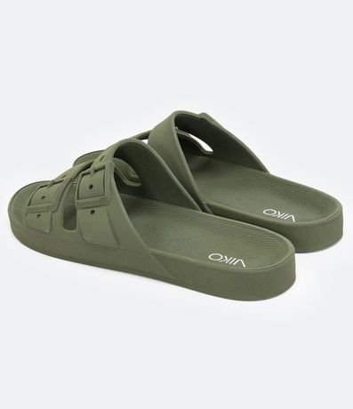 Ojota Slide con Tiras y Hebilla 3