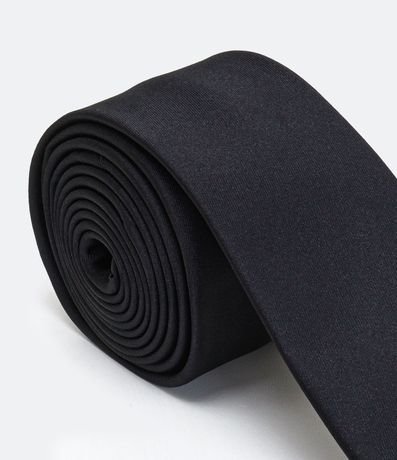 Corbata Slim Básica en Satén 2