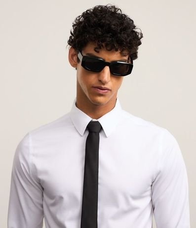 Corbata Slim Básica en Satén 5