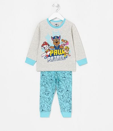 Pijama Infantil Largo Estampado Patrulla de Cachorros - Talle 1 a 4 años 1