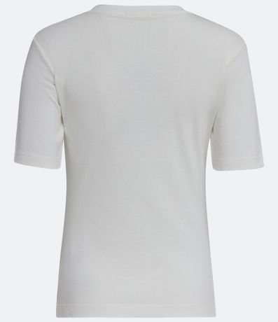 Blusa Básica en Algodón con Manga Corta 7
