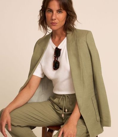 Blusa Básica en Algodón con Manga Corta 5