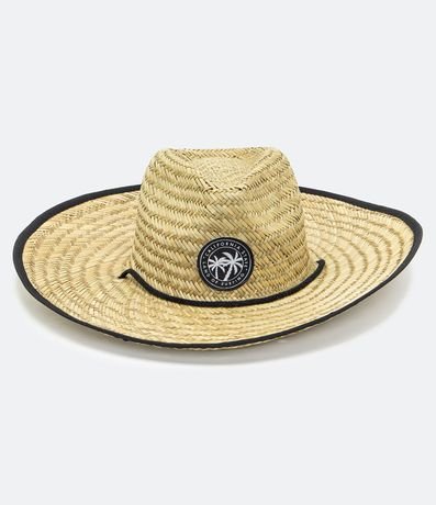 Sombrero Infantil en Paja con Patch de Cocotero - Tam U 3