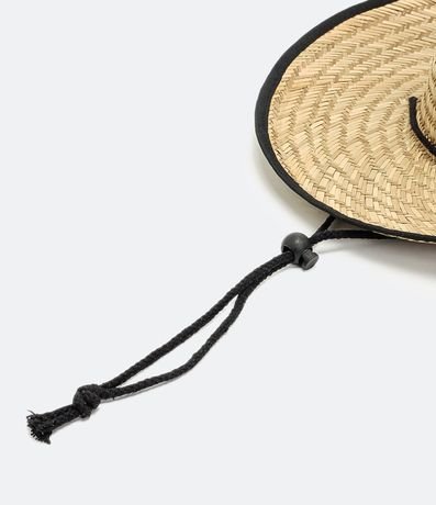 Sombrero Infantil en Paja con Patch de Cocotero - Tam U 5