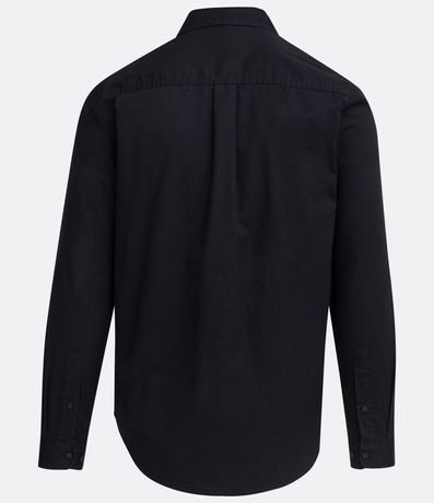 Camisa Manga Larga en Sarga con Bolsillos 5