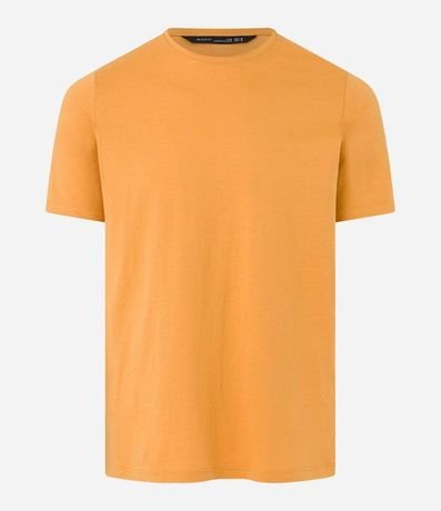 Remera Slim Básica en Algodón Peruano con Cuello Redondo 4