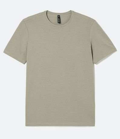 Remera Slim Básica en Algodón Peruano con Cuello Redondo 2