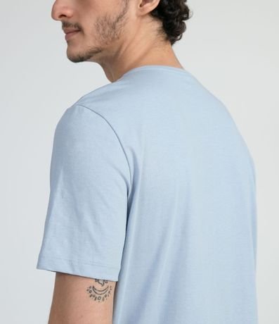 Remera Slim Básica en Algodón Peruano con Cuello Redondo 4