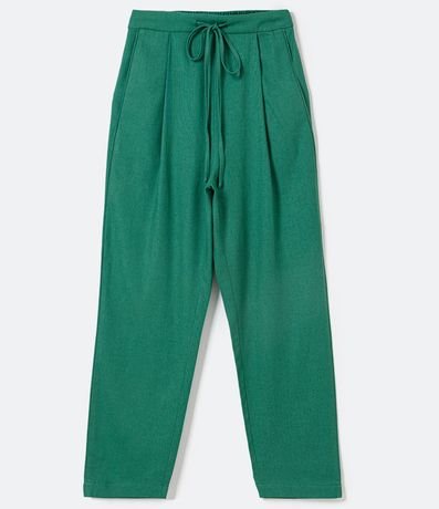 Pantalón Fluido en Viscolino con Cordón 7