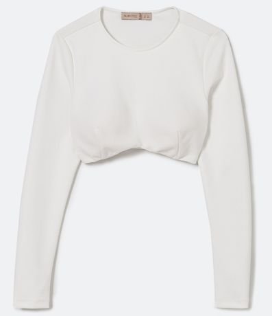 Blusa en Malha Crepe con Copa 5