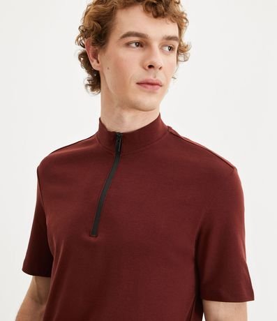 Remera Lisa con Cierre 4