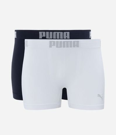 Kit de 2 Calconzillo Boxer sin Costura Puma 1