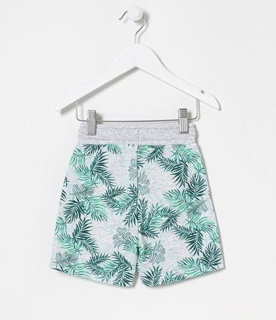 Bermuda Infantil Estampada de Follajes - Talle 1 a 5 años 2
