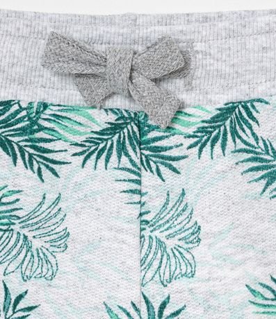 Bermuda Infantil Estampada de Follajes - Talle 1 a 5 años 3