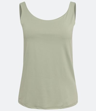 Blusa Musculosa en Poliamida con Escote U 6